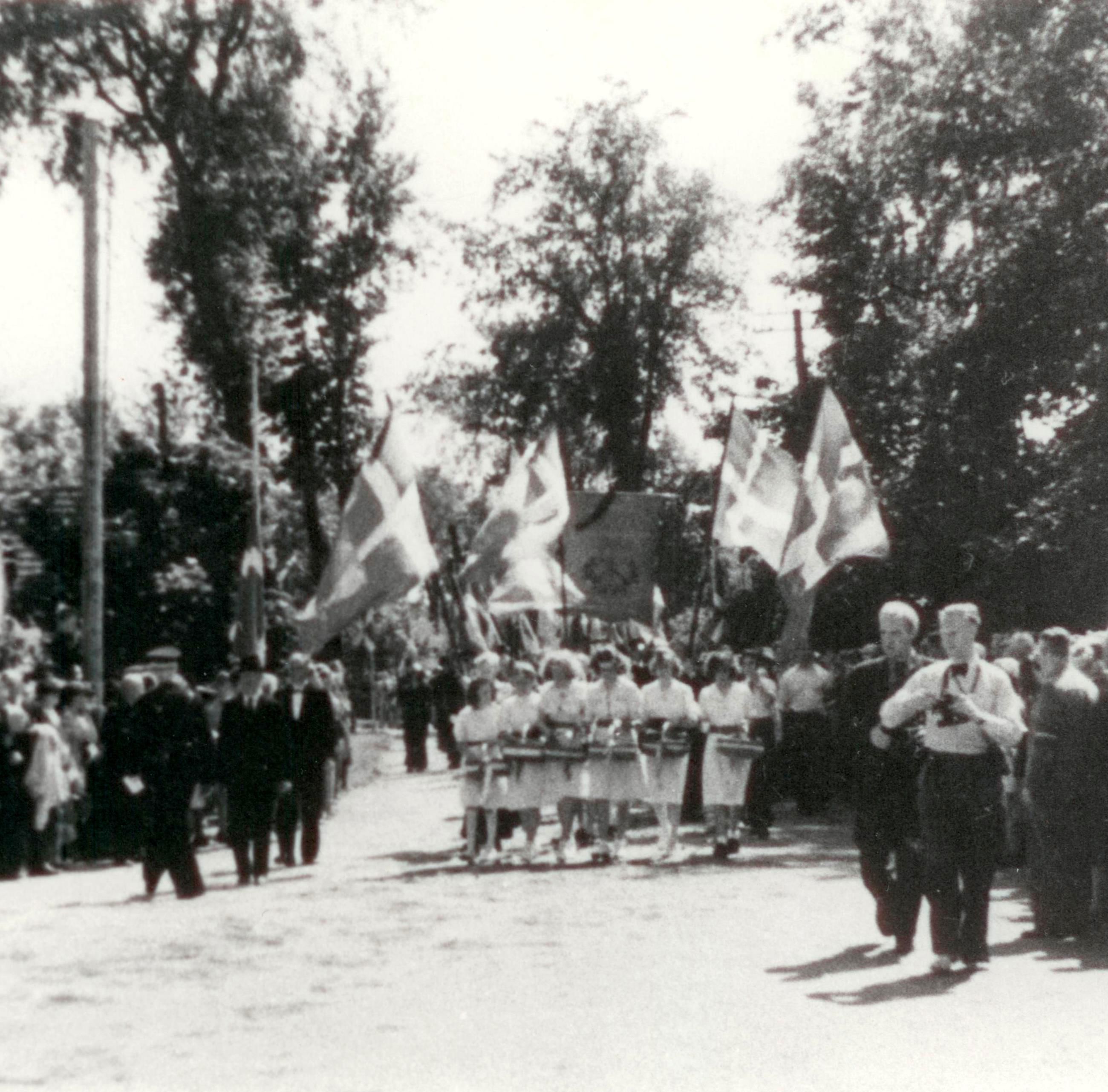 Sørgetoget i Hvidsten