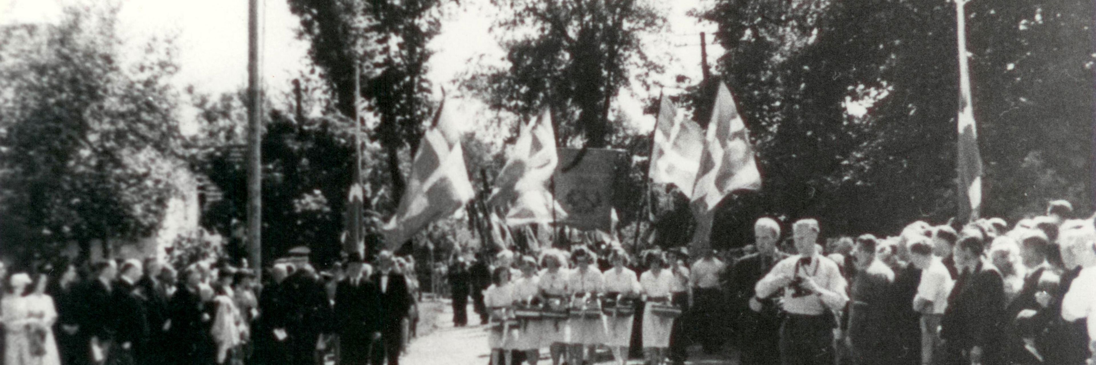 Sørgetoget i Hvidsten