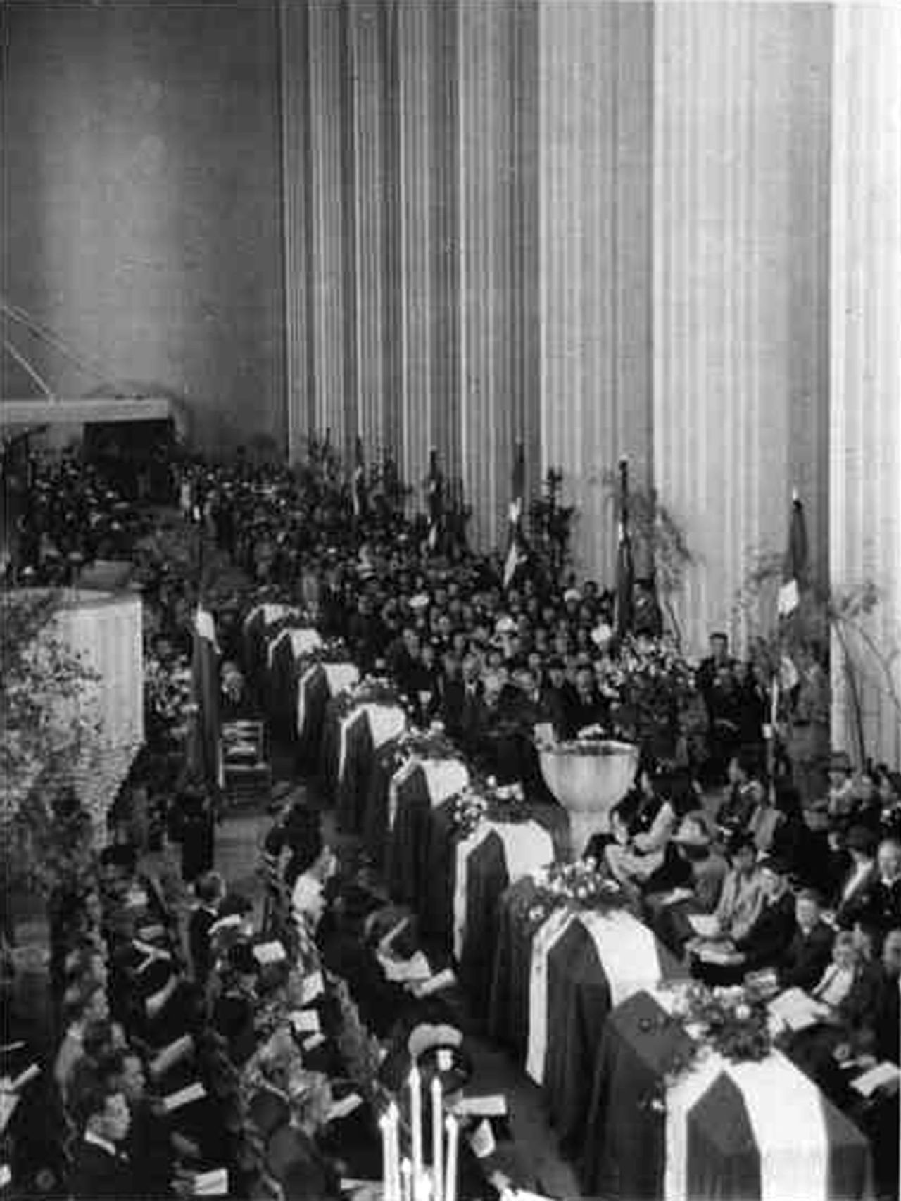 Mindegudstjenesten i København i 1945