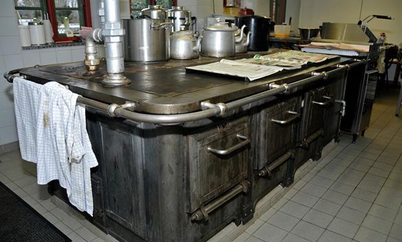 Køkken på Hvidsten Kro