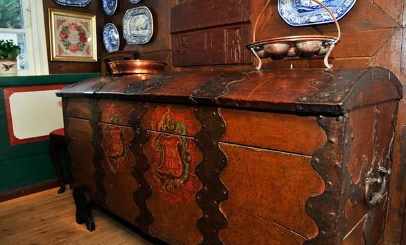 Kiste på Hvidsten Kro