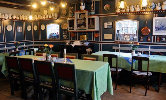 Borde på Hvidsten Kro